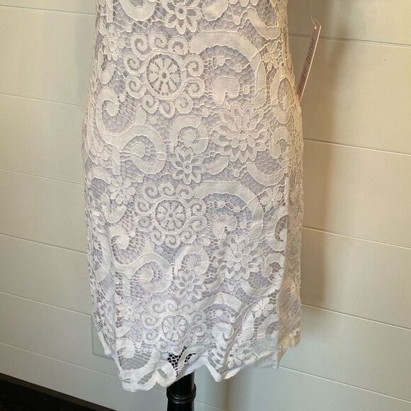 Nanette Lepore White Lace Dress - Picture 3 of 11